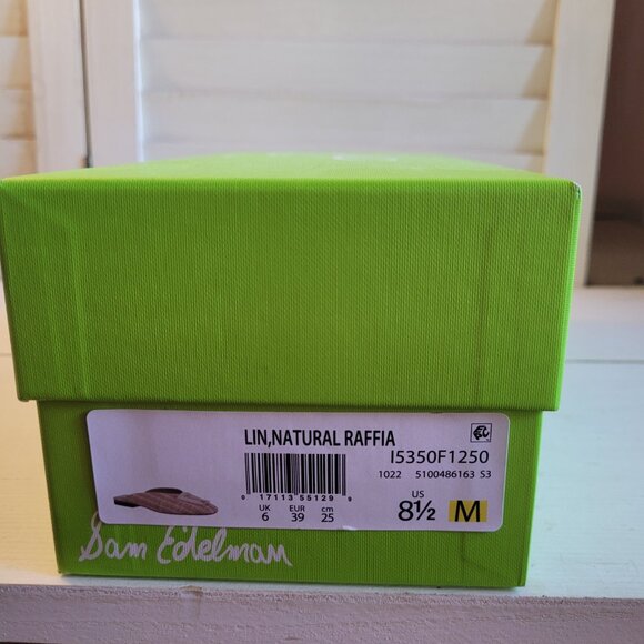 $79 NWT (8.5 & 9) SAM EDELMAN Buckle Mule - Picture 8 of 9